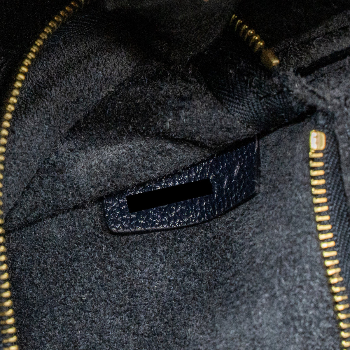 Celine Sangle Bucket Bag Calfskin Navy GHW