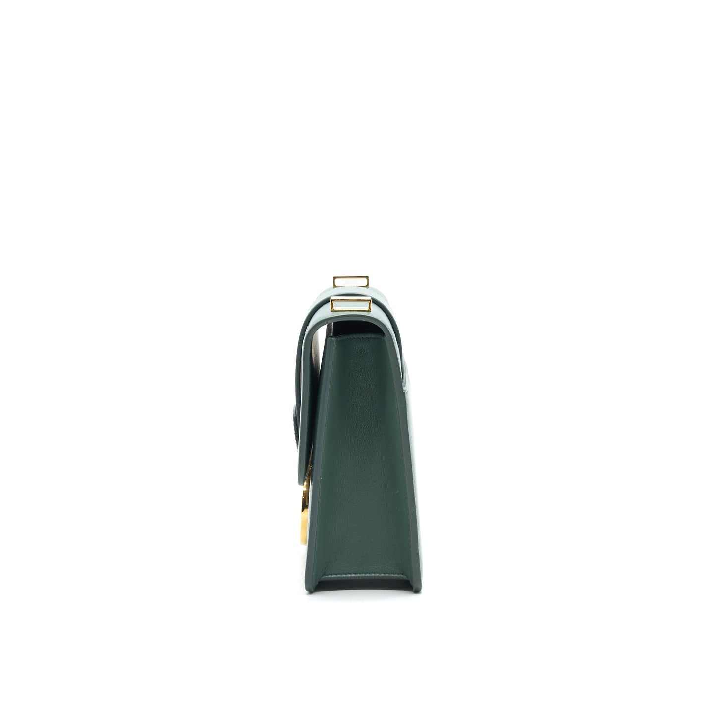 Dior 30 Montaigne Medium Flap Bag Green with GHW