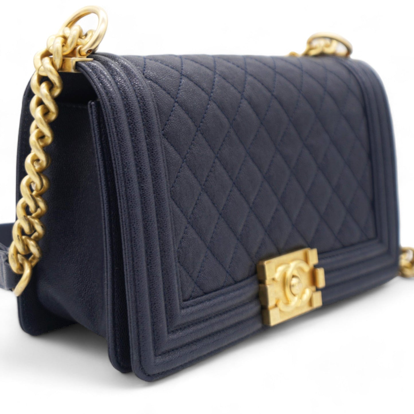 Chanel Caviar Quilted Medium Boy Flap