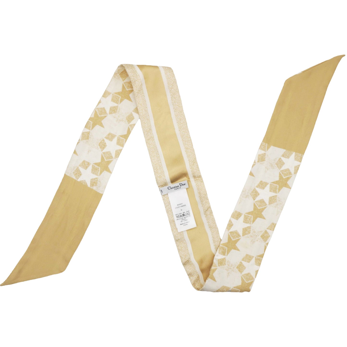 Dior Mitzah Toile de Jouy Silk Choker