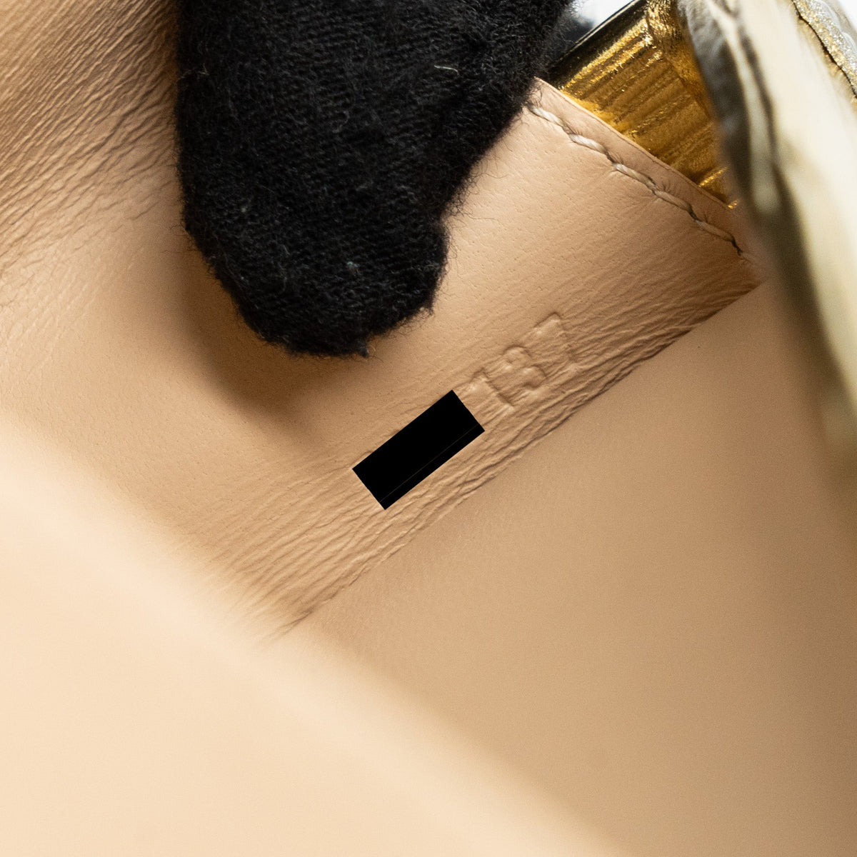 Louis Vuitton petit Malle epi gold / silver SHW