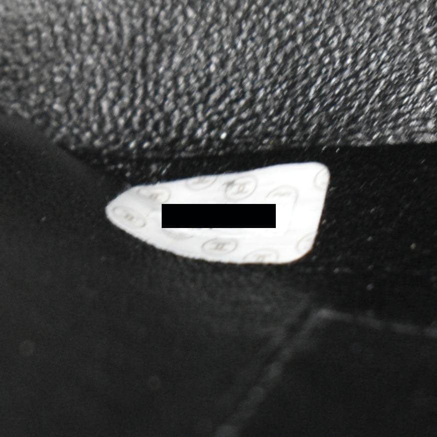 CHANEL Medallion Quilted Caviar Leather Tote Bag Black