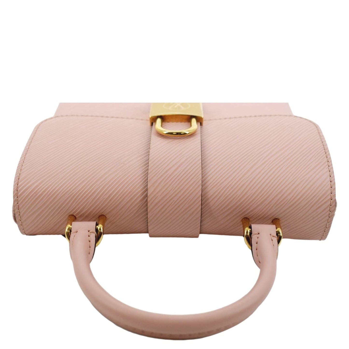 LOUIS VUITTON Locky BB Epi Leather Crossbody Bag Rose Poudré