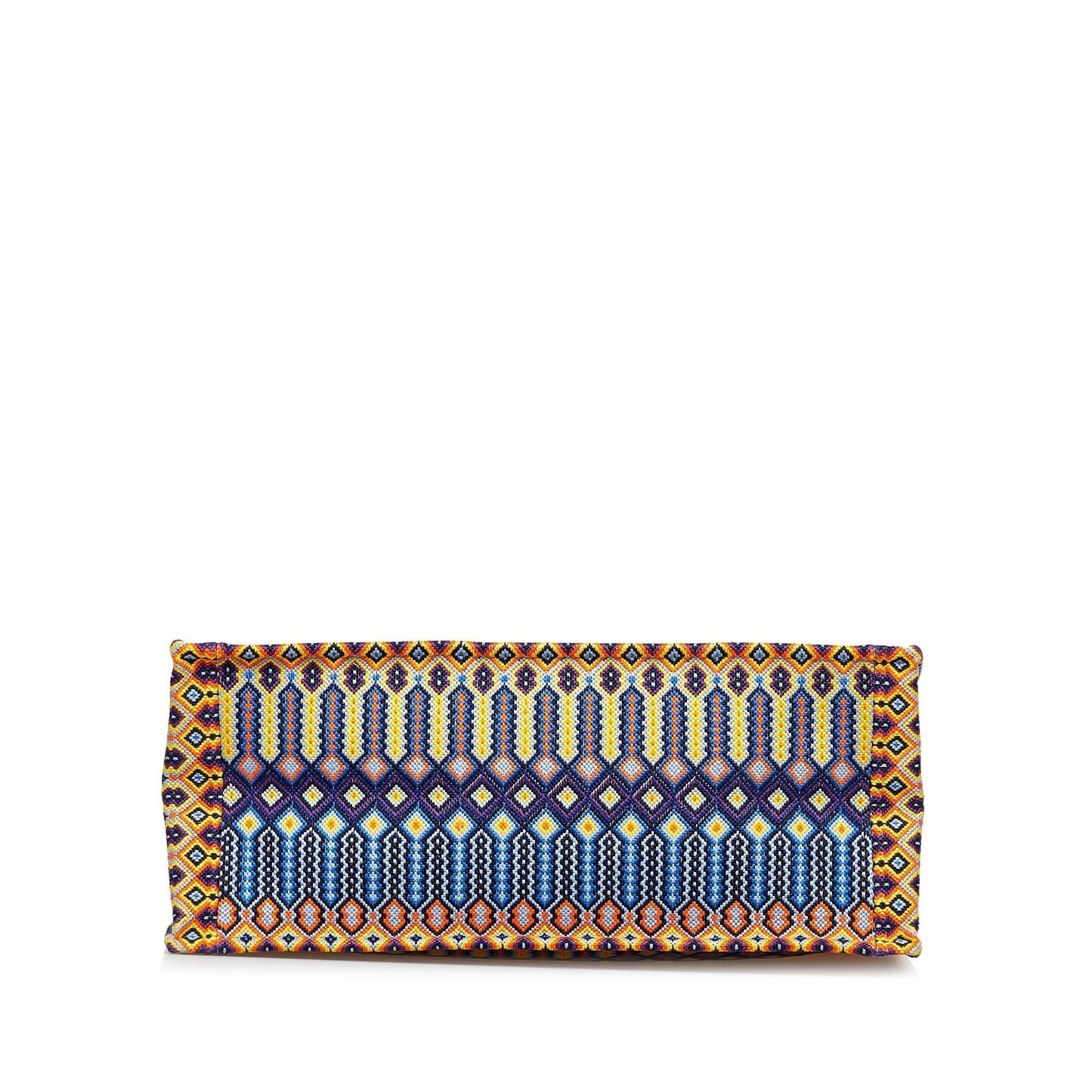 Dior Large Multicolor Embroidered Book Tote (SHG-GboZYw)