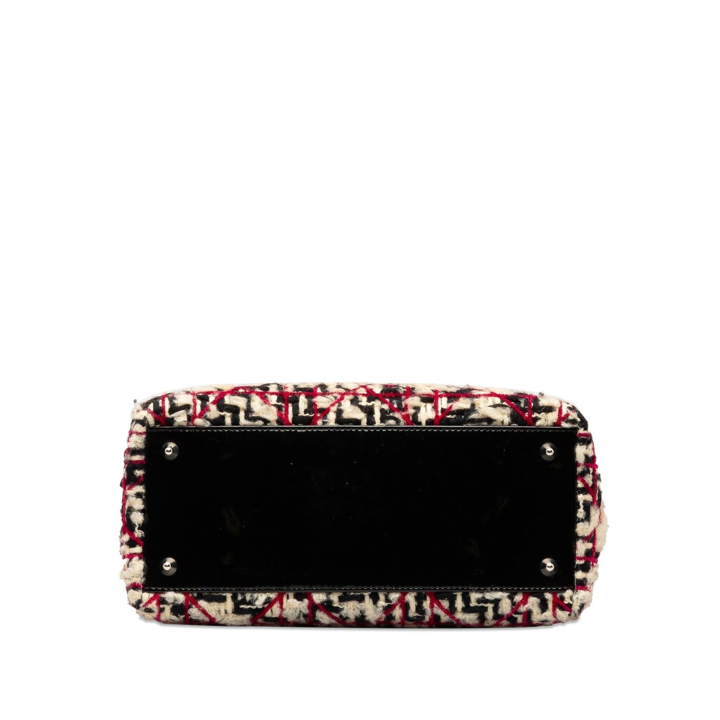 Dior Medium Tweed Cannage Lady Dior (SHG-5klf6u)