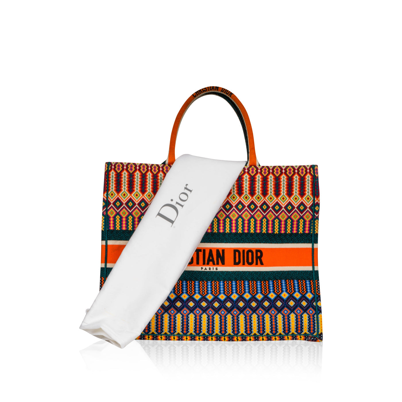 Oblique Canvas Book Tote