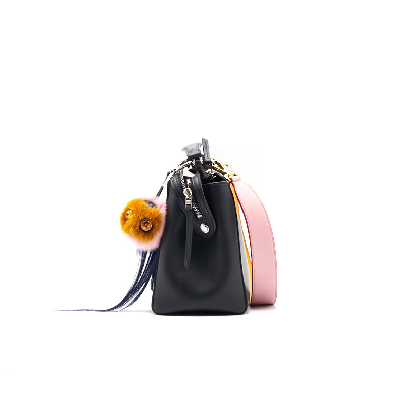 Fendi Dotcom Click Whipstitch Shoulder Bag