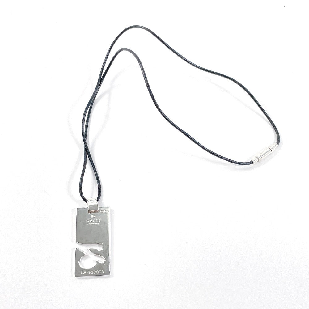 GUCCI Necklace Silver925 Silver Constellation CAPRICORN Capricorn unisex Used