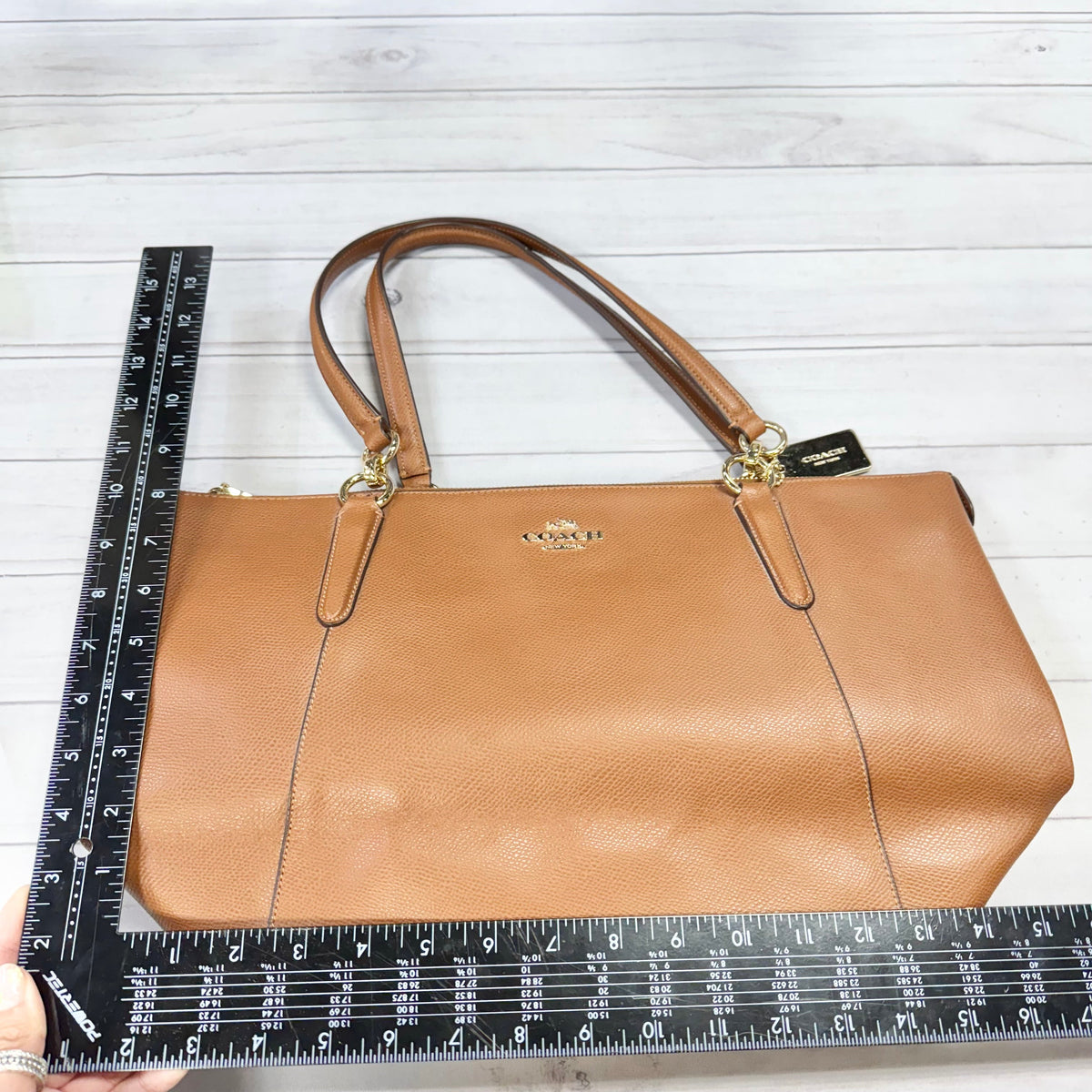 Handbag Designer By Coach, Size: Large
