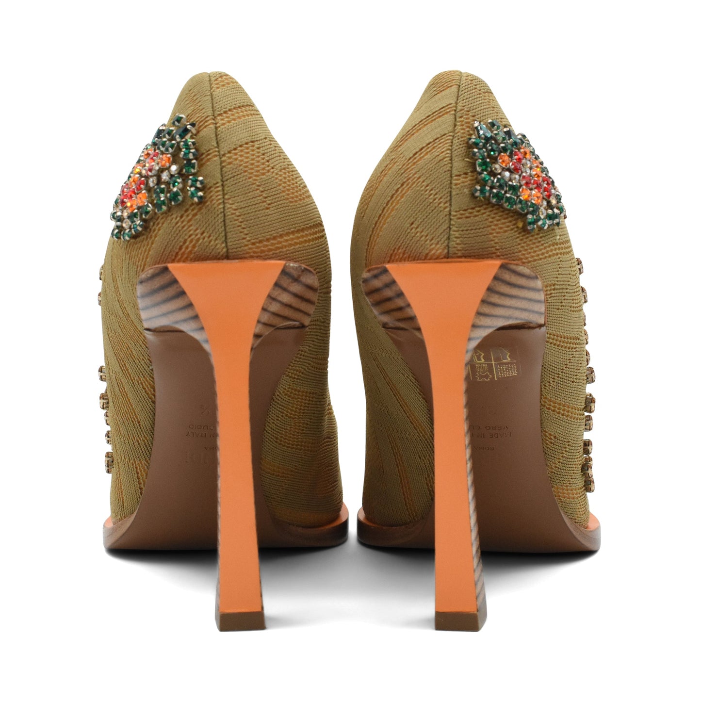 Fendi 'Embellished Knit' Pumps - Women's 37.5