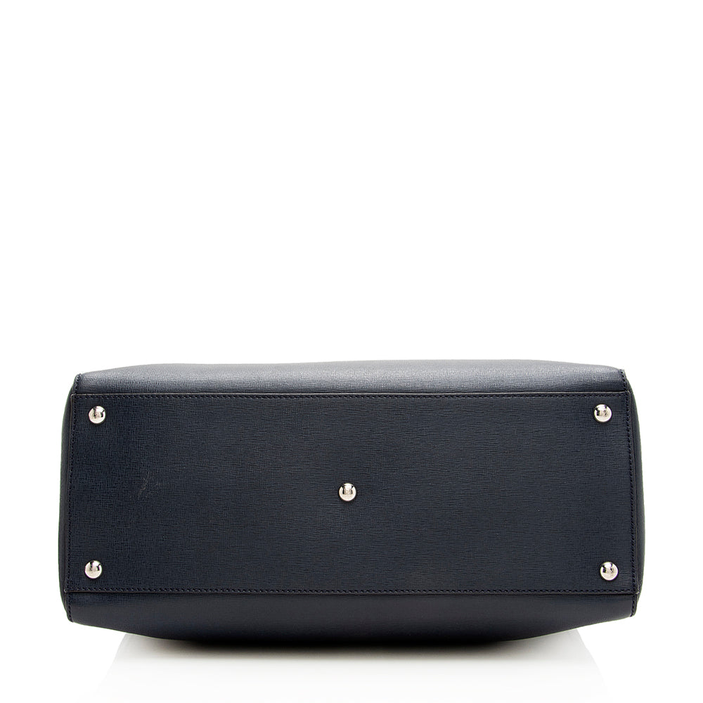 Fendi Leather 2Jours Medium Tote - FINAL SALE (SHF-18911)