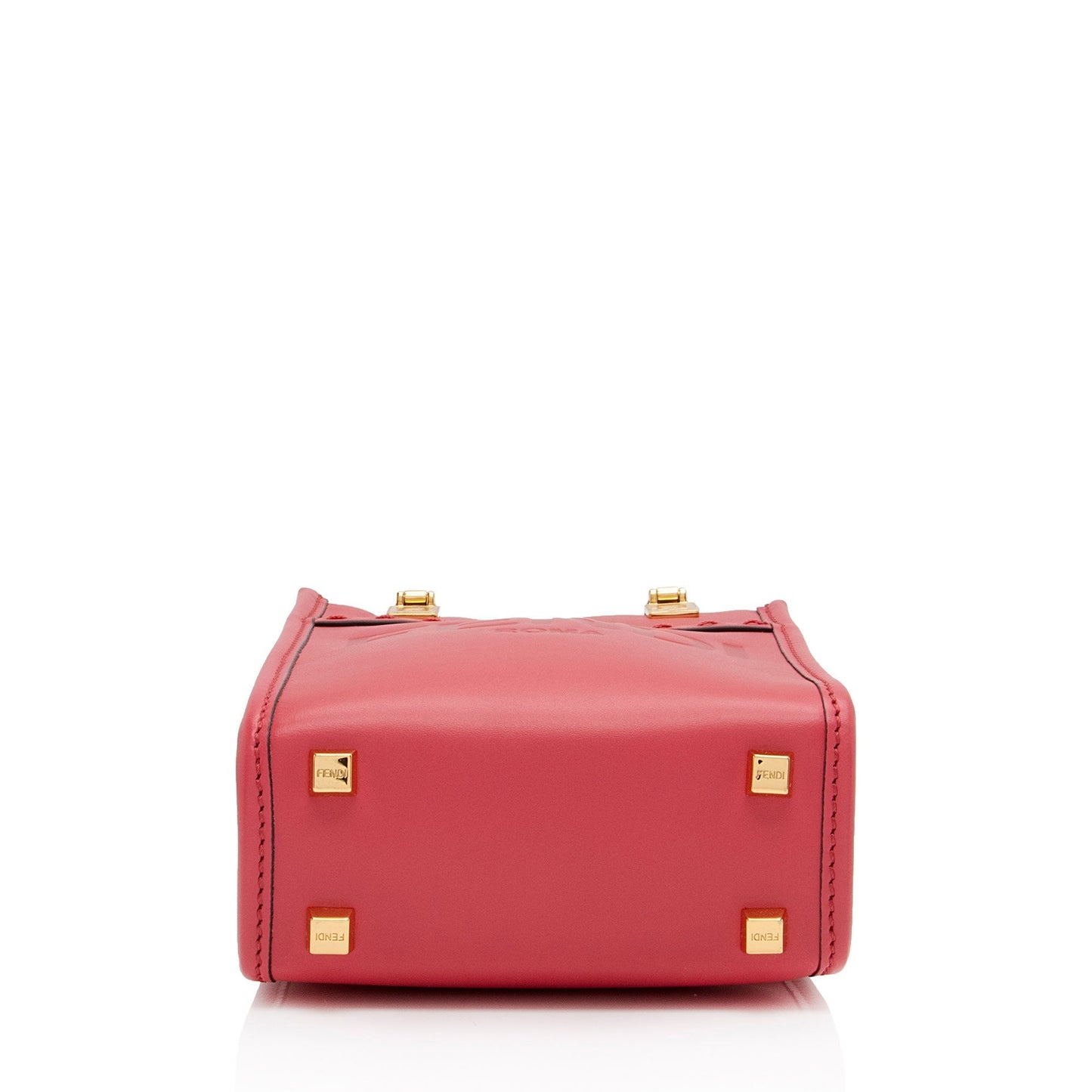 Fendi Leather Sunshine Mini Shopper Tote (SHF-88FrWs)