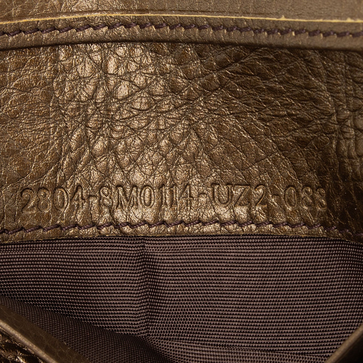Fendi Metallic Zucca Compact Wallet (SHF-JIlxwg)