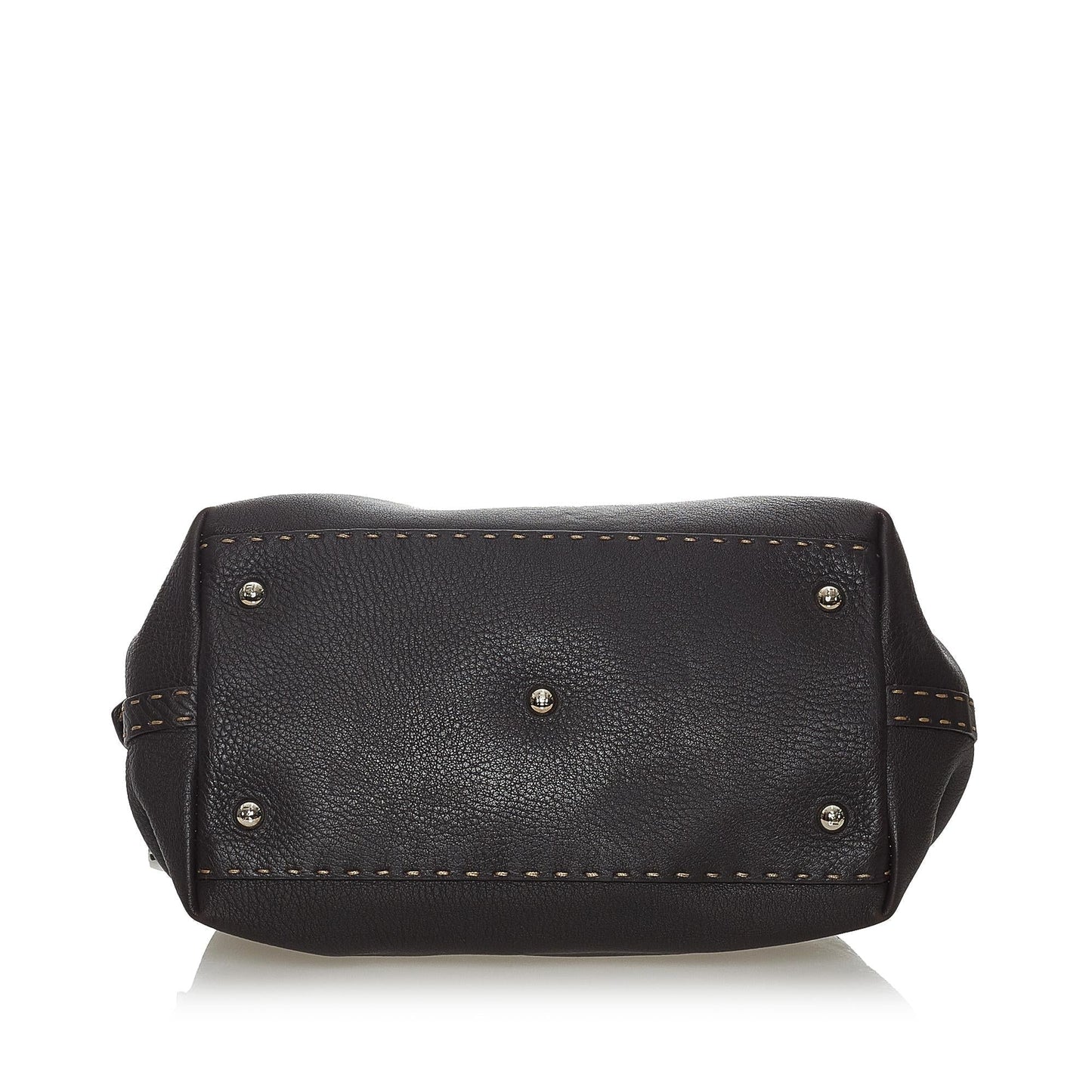 Fendi Selleria Leather Handbag (SHG-37727)