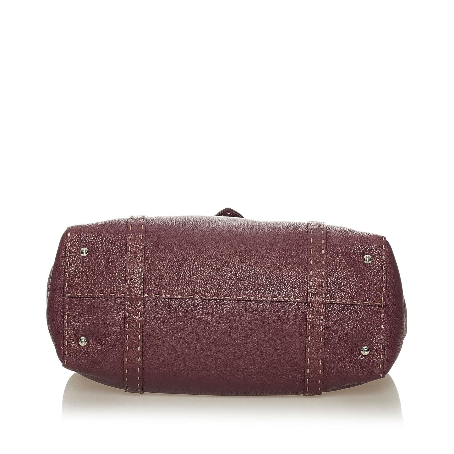 Fendi Selleria Linda Leather Handbag (SHG-27779)