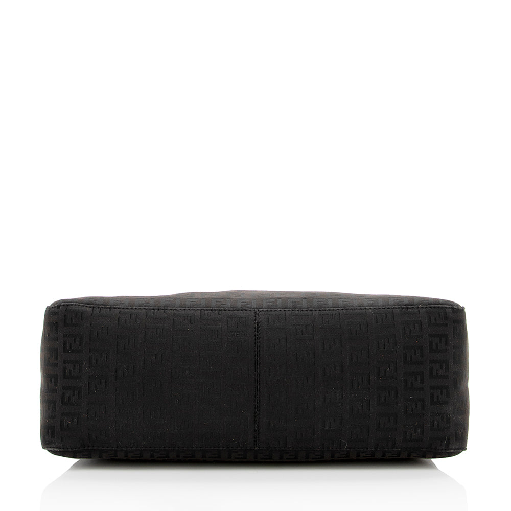 Fendi Zucchino FF Handle Tote - FINAL SALE (SHF-16214)