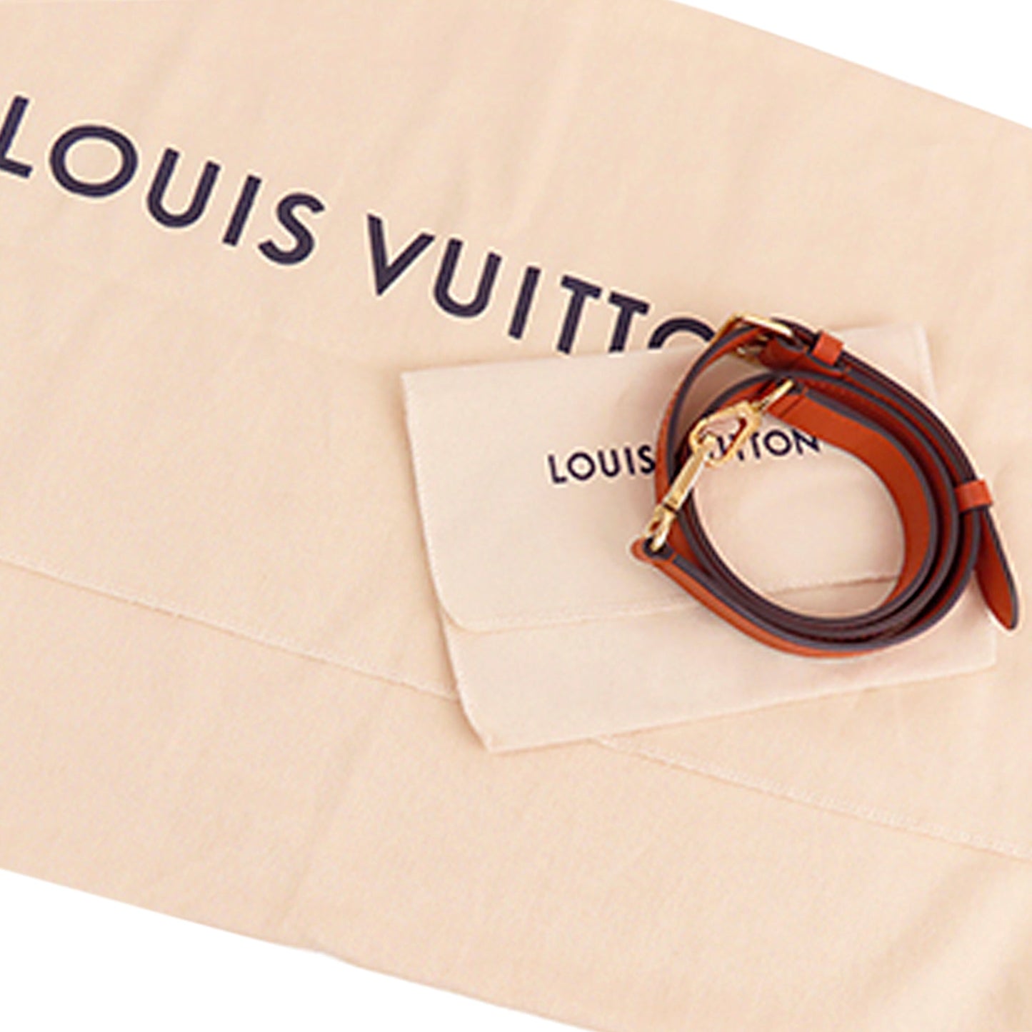 Louis Vuitton On My Side MM Beige Calfskin