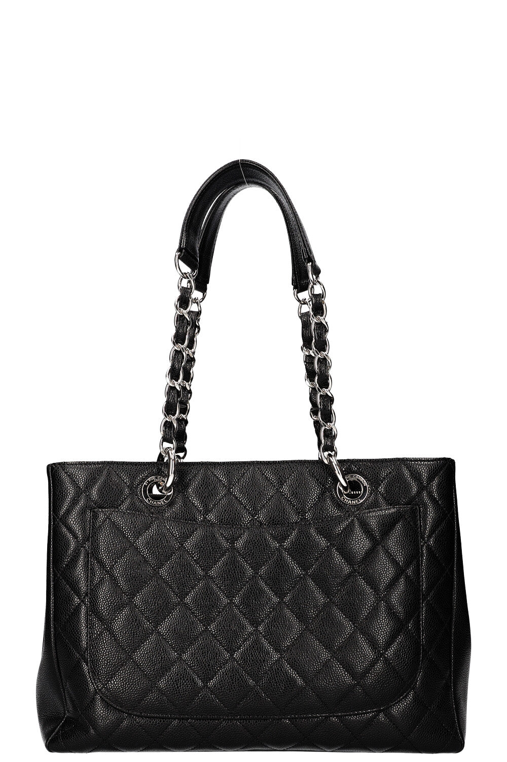 CHANEL GST Tote Bag Caviar Black