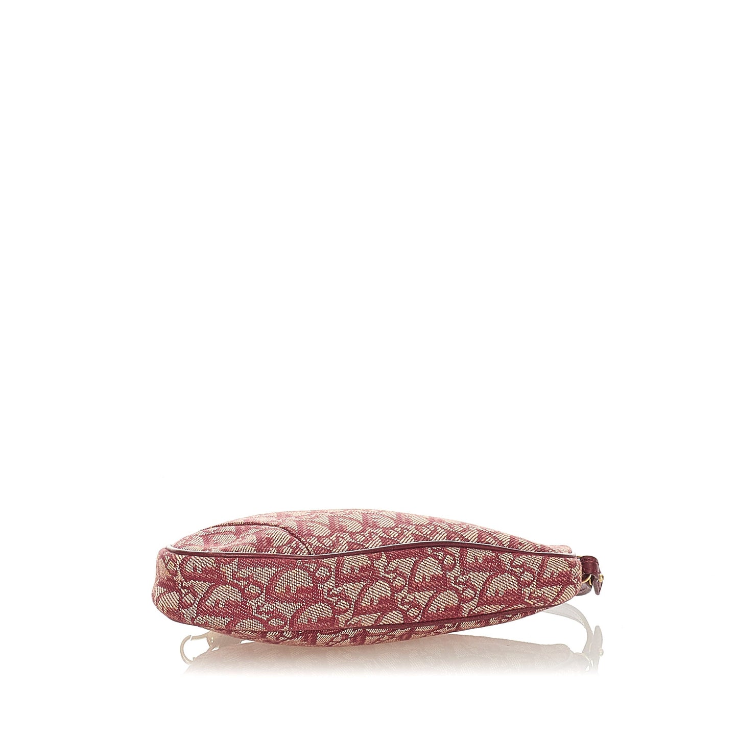 Dior Dior Oblique Canvas Mini Saddle Red