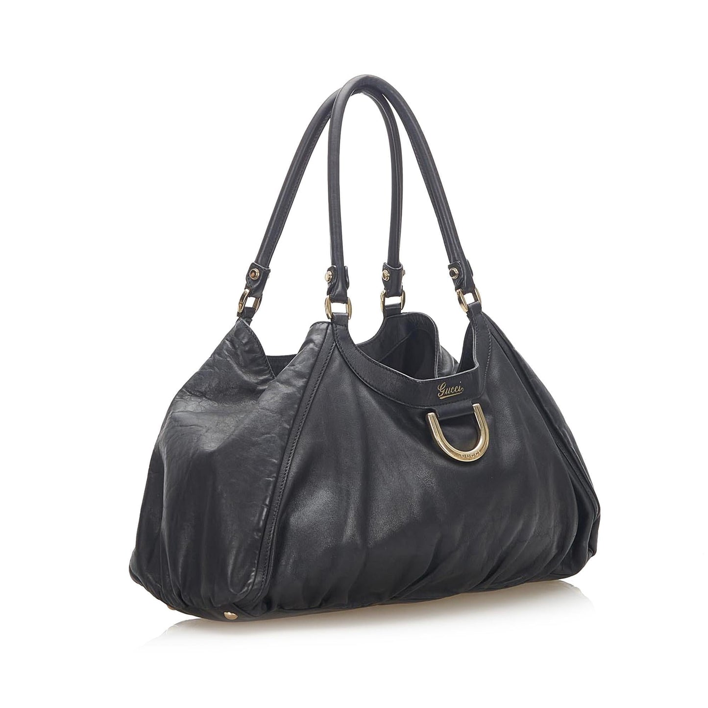 G*G Abbey D-Ring Leather Shoulder Bag (SHG-18550)