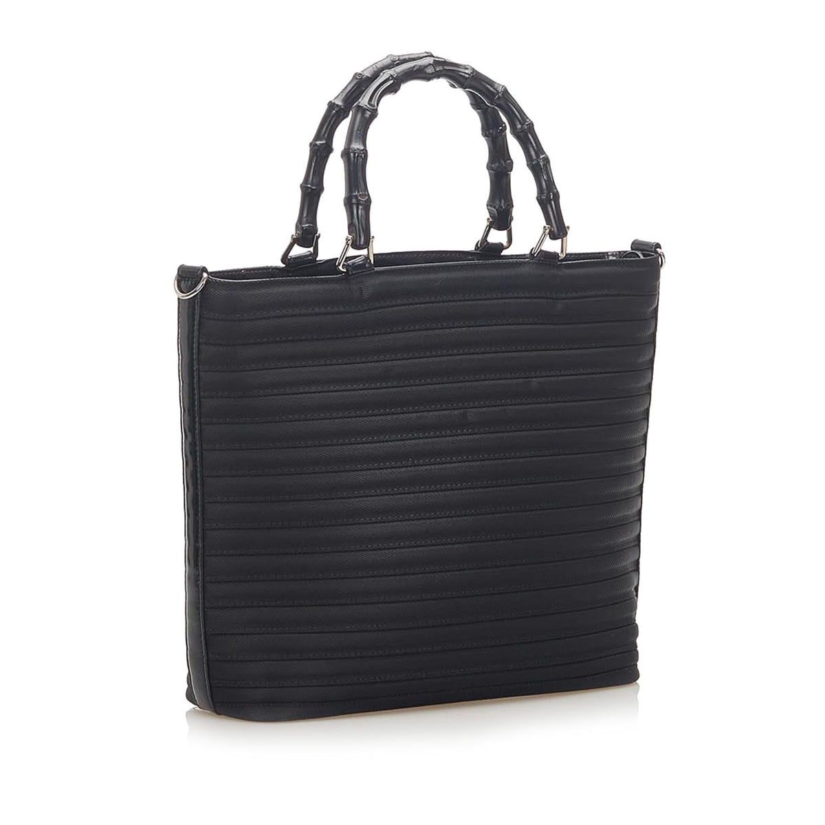 G*G Bamboo Canvas Satchel (SHG-18545)