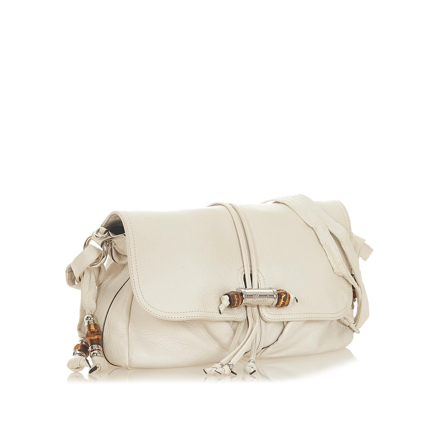 G*G Bamboo Hip Leather Crossbody Bag (SHG-20079)