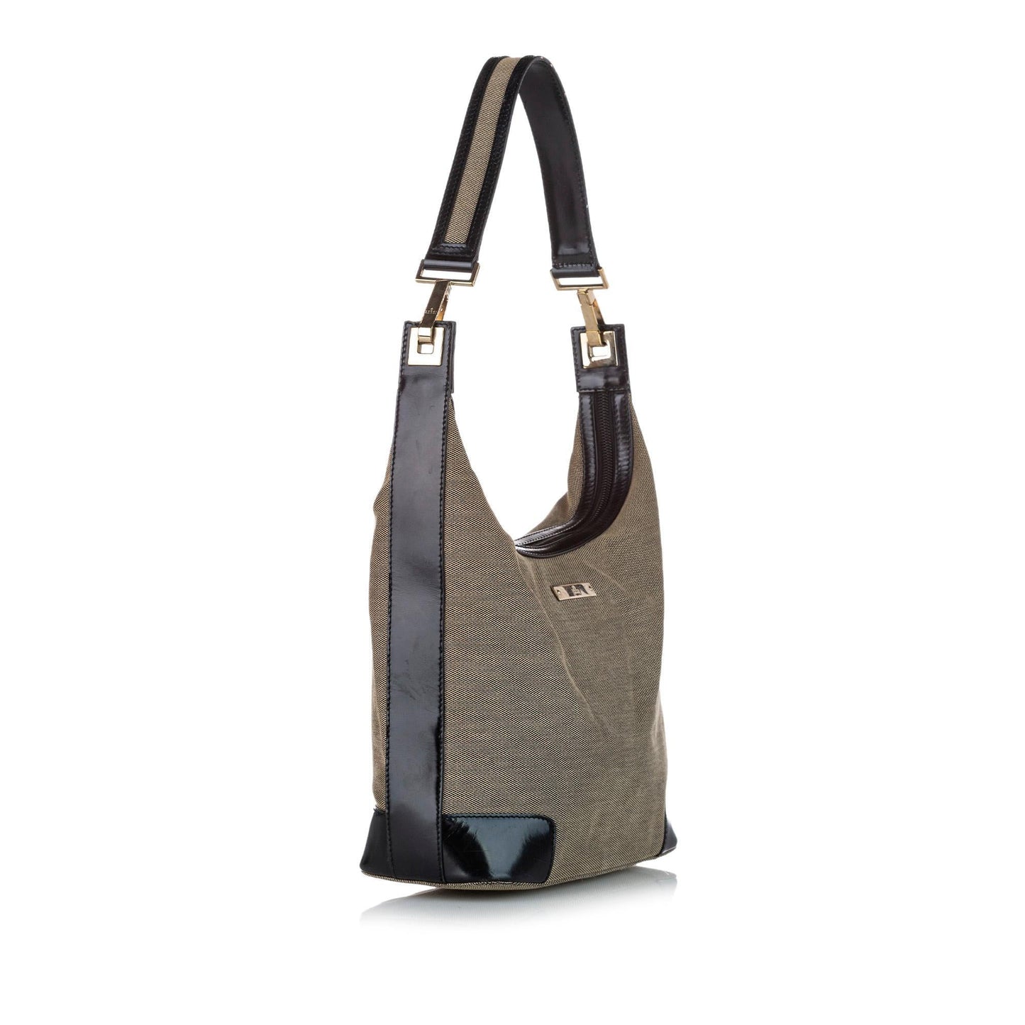 G*G Canvas Web Shoulder Bag (SHG-20774)