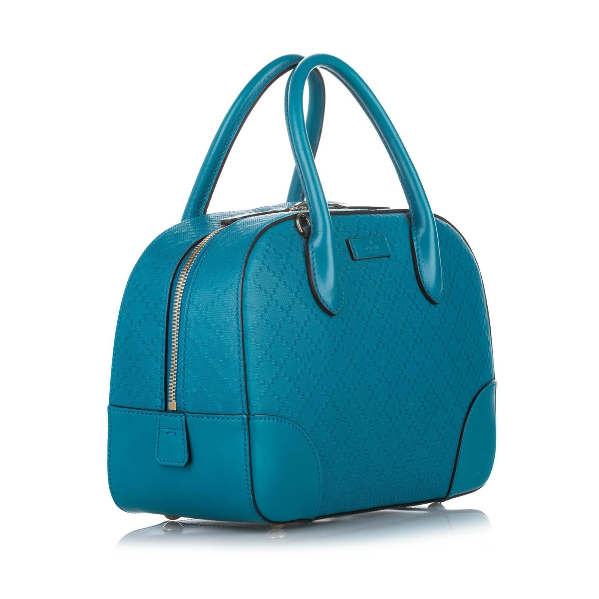 G*G Diamante Bright Leather Satchel (SHG-18884)