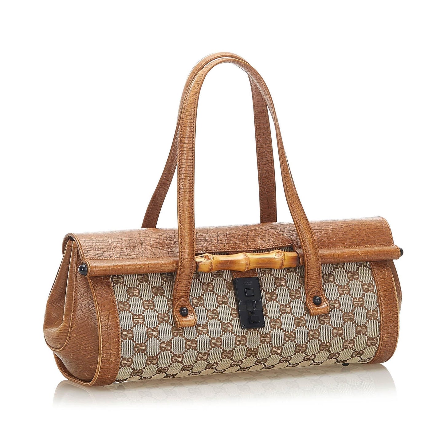 G*G GG Canvas Bamboo Bullet Shoulder Bag (SHG-18989)