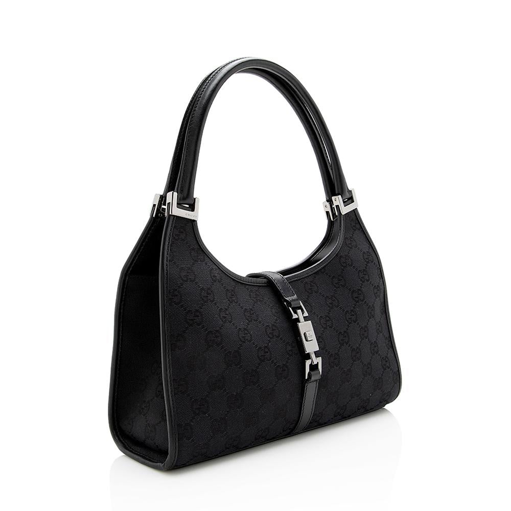 G*G GG Canvas Bardot Satchel (SHF-14553)