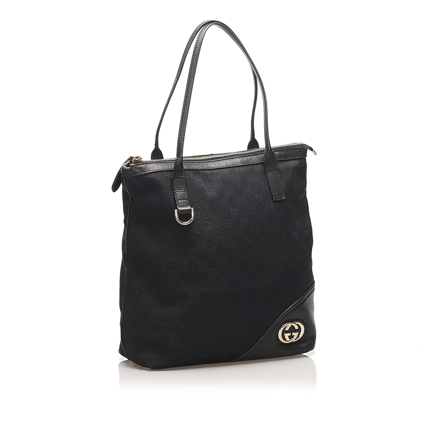 Gucci GG Canvas Britt Tote Bag (SHG-11346)