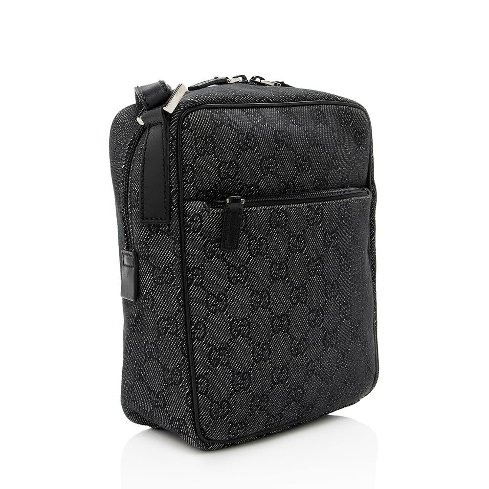 G*G GG Canvas Flight Crossbody Bag (SHF-14500)