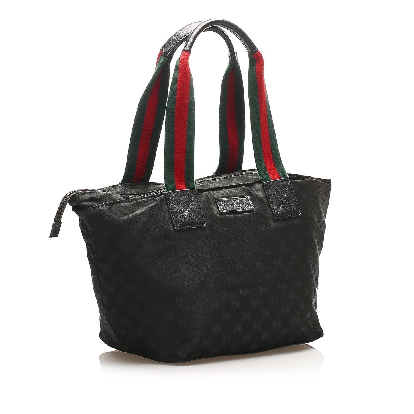 Gucci GG Canvas Web Tote Bag (SHG-15691)