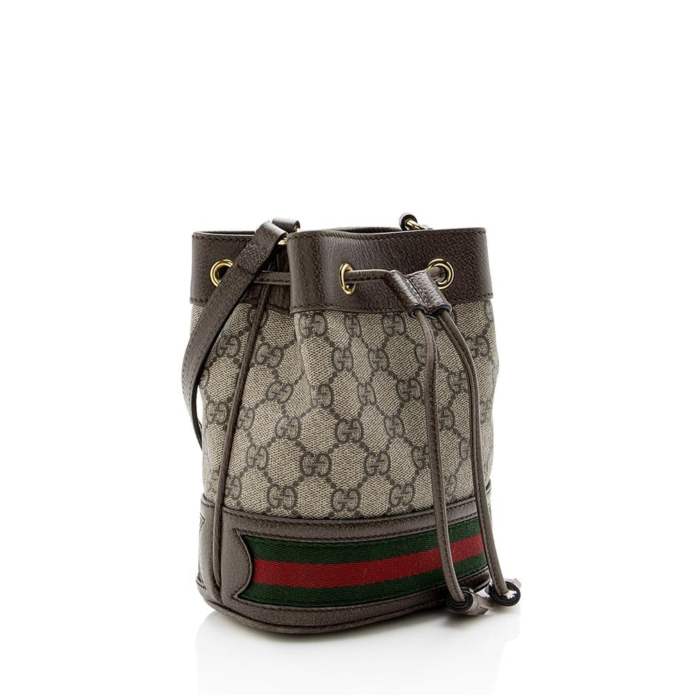 G*G GG Supreme Ophidia Mini Bucket Bag (SHF-14086)