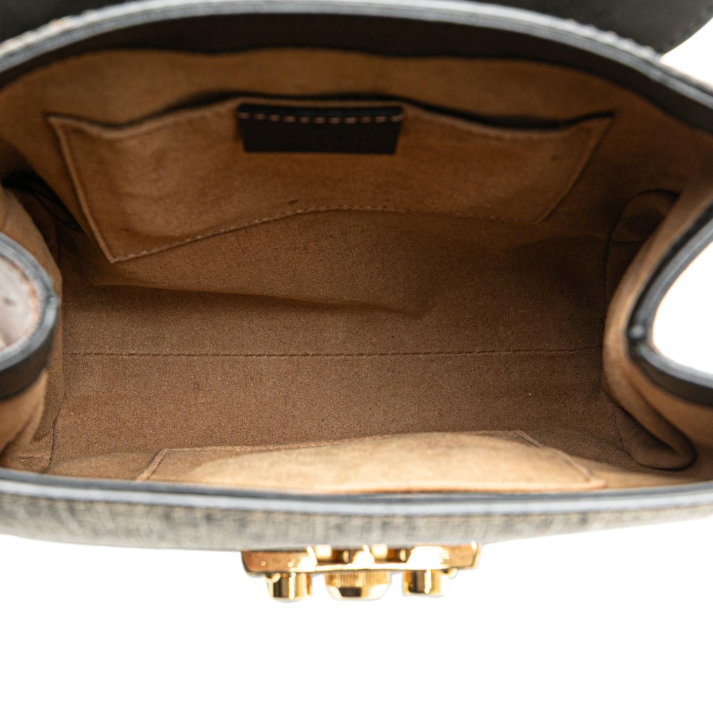 Gucci GG Supreme Padlock Backpack