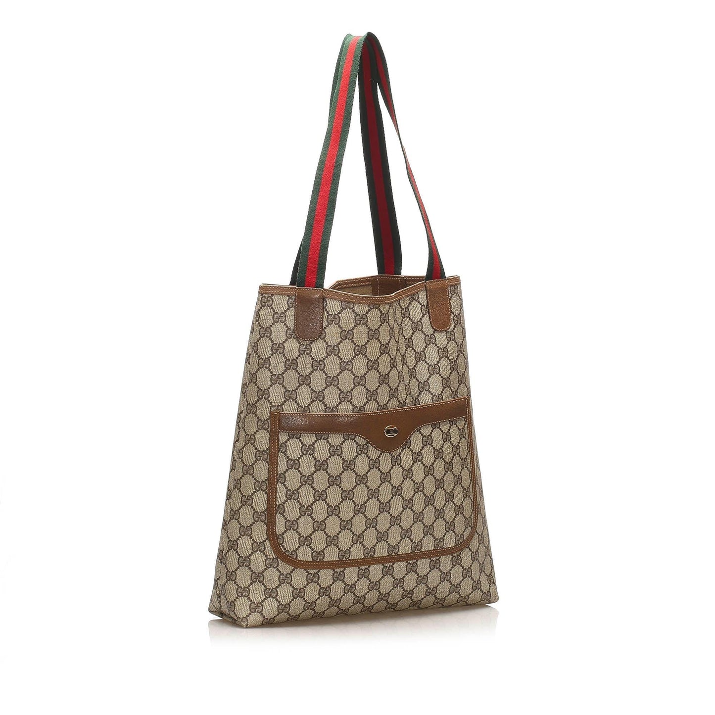 Gucci GG Supreme Web Tote Bag (SHG-13536)