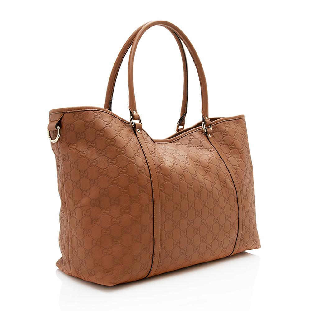 Gucci Guccissima Leather Joy Medium Tote (SHF-12524)