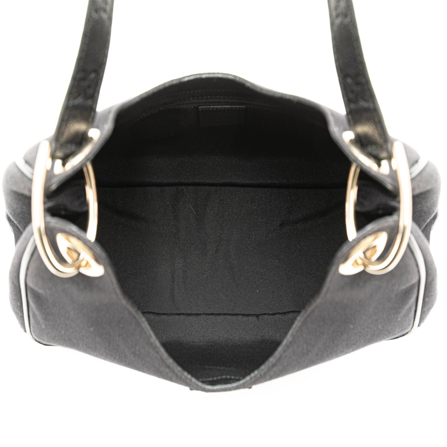 Gucci Guccissima Trimmed Canvas Colbert Shoulder Bag