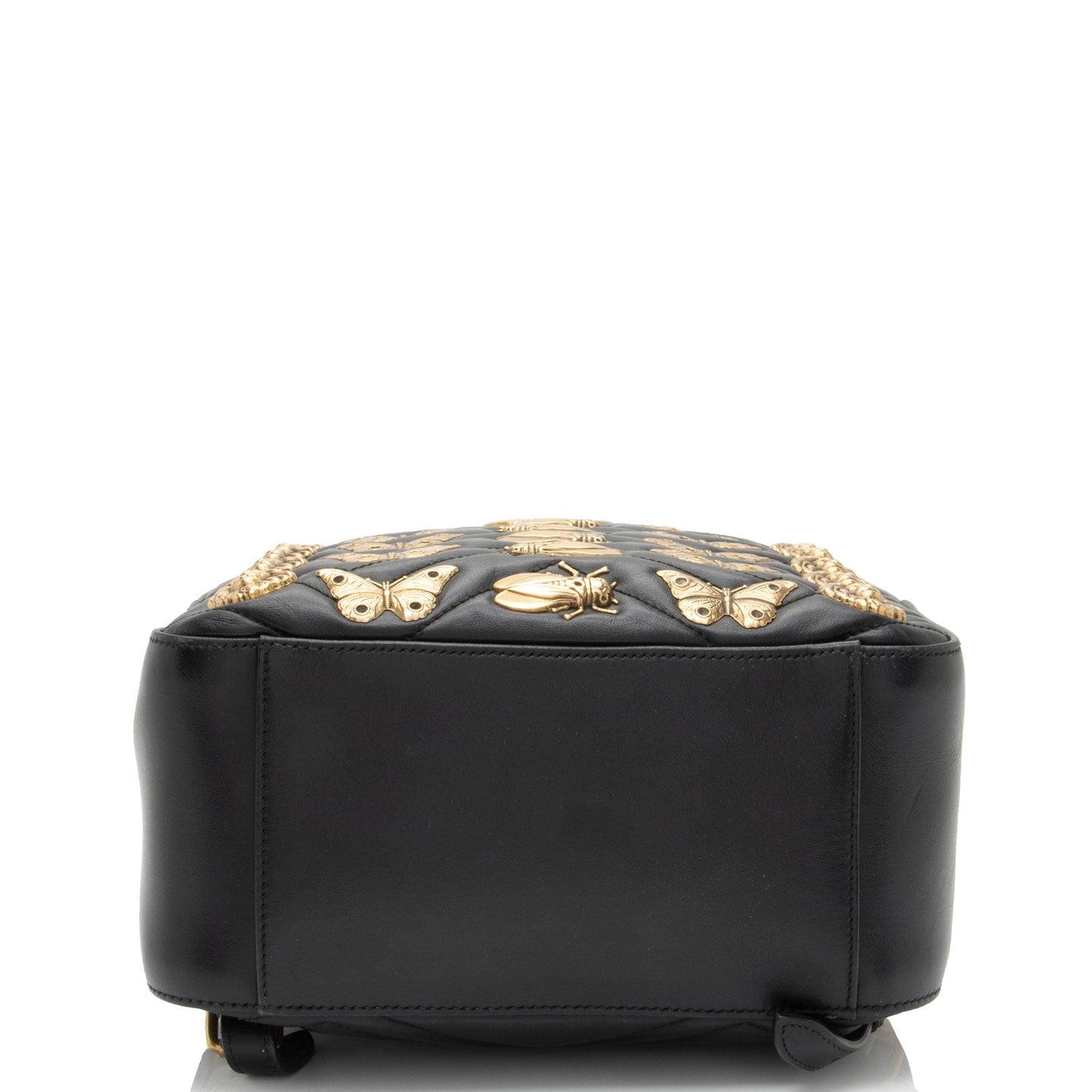 Gucci Matelasse Leather GG Marmont Animal Studs Backpack (SHF-1Xptvj)