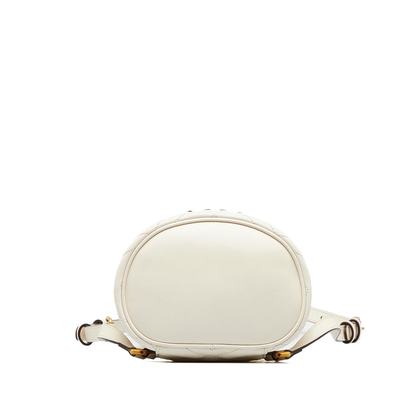 Gucci Mini GG Marmont Matelasse Leather Round Backpack