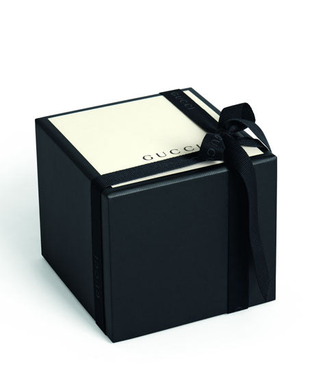 GUCCI Swiss G Frame Green-Red-Green Web Double Wrap Nylon Strap Watch