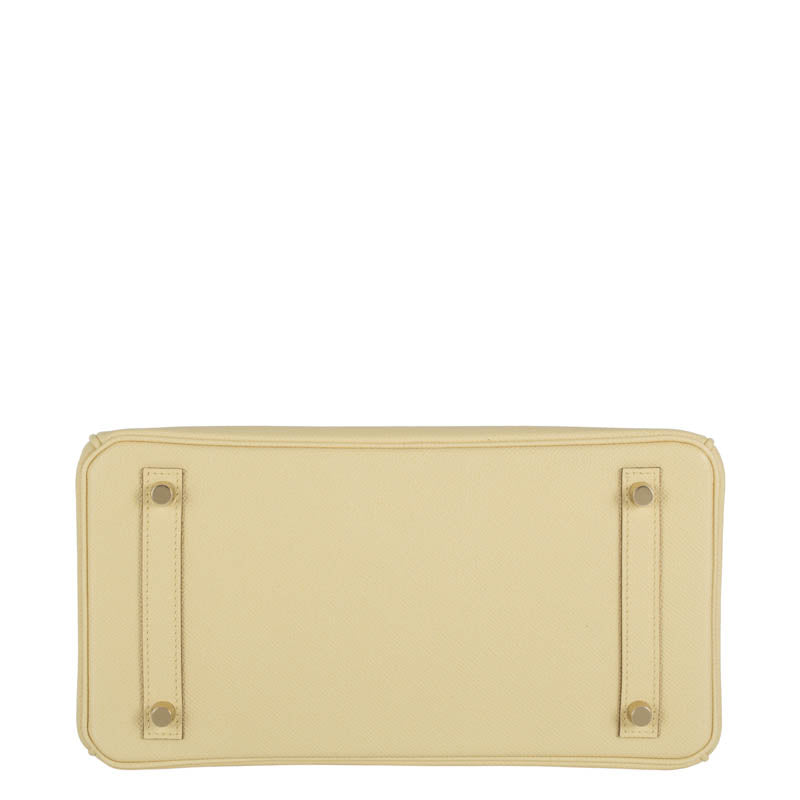 Hermès 30cm Birkin Jaune Poussin Epsom Leather Gold Hardware