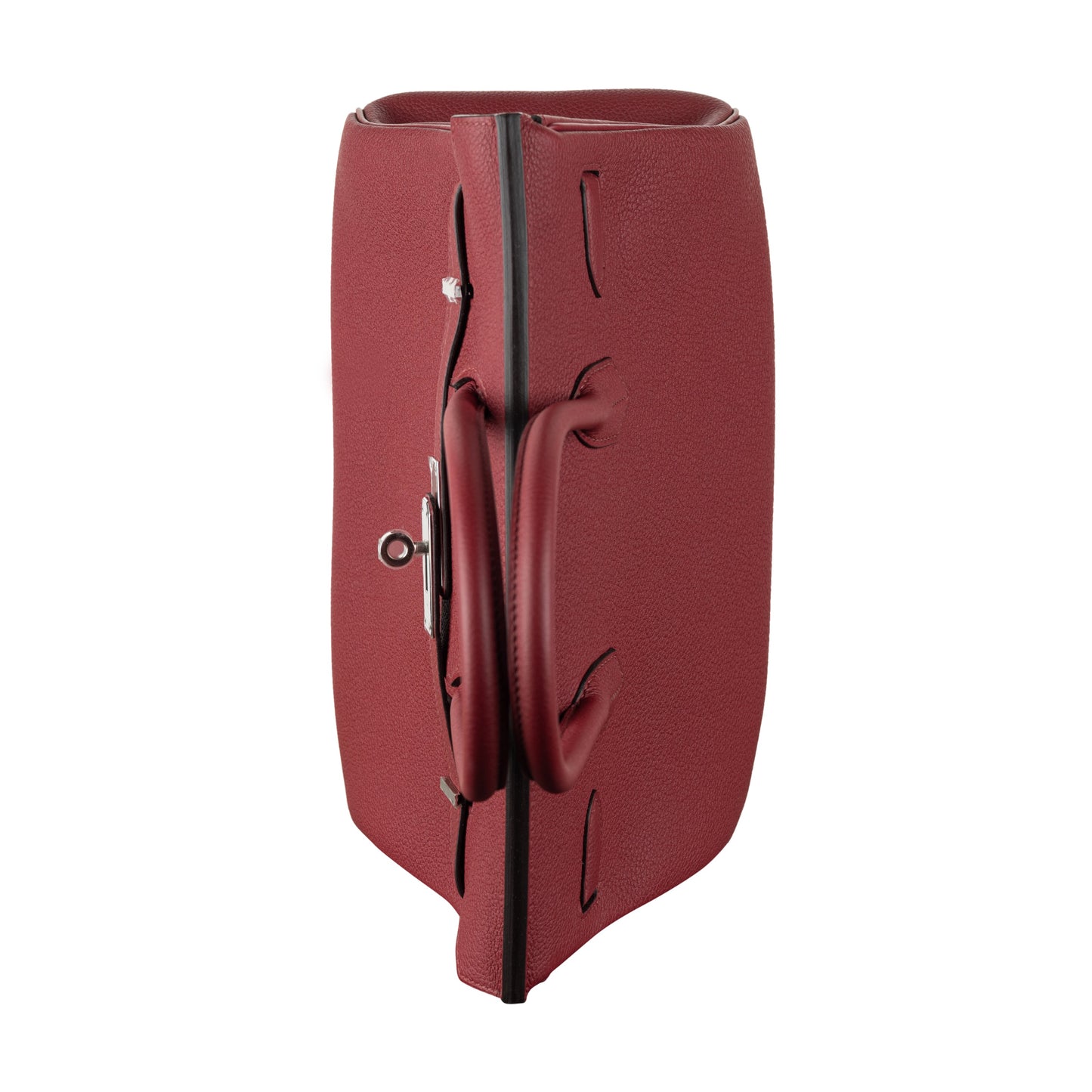 Hermès 30cm Birkin Rouge Grenat Togo Leather Palladium Hardware