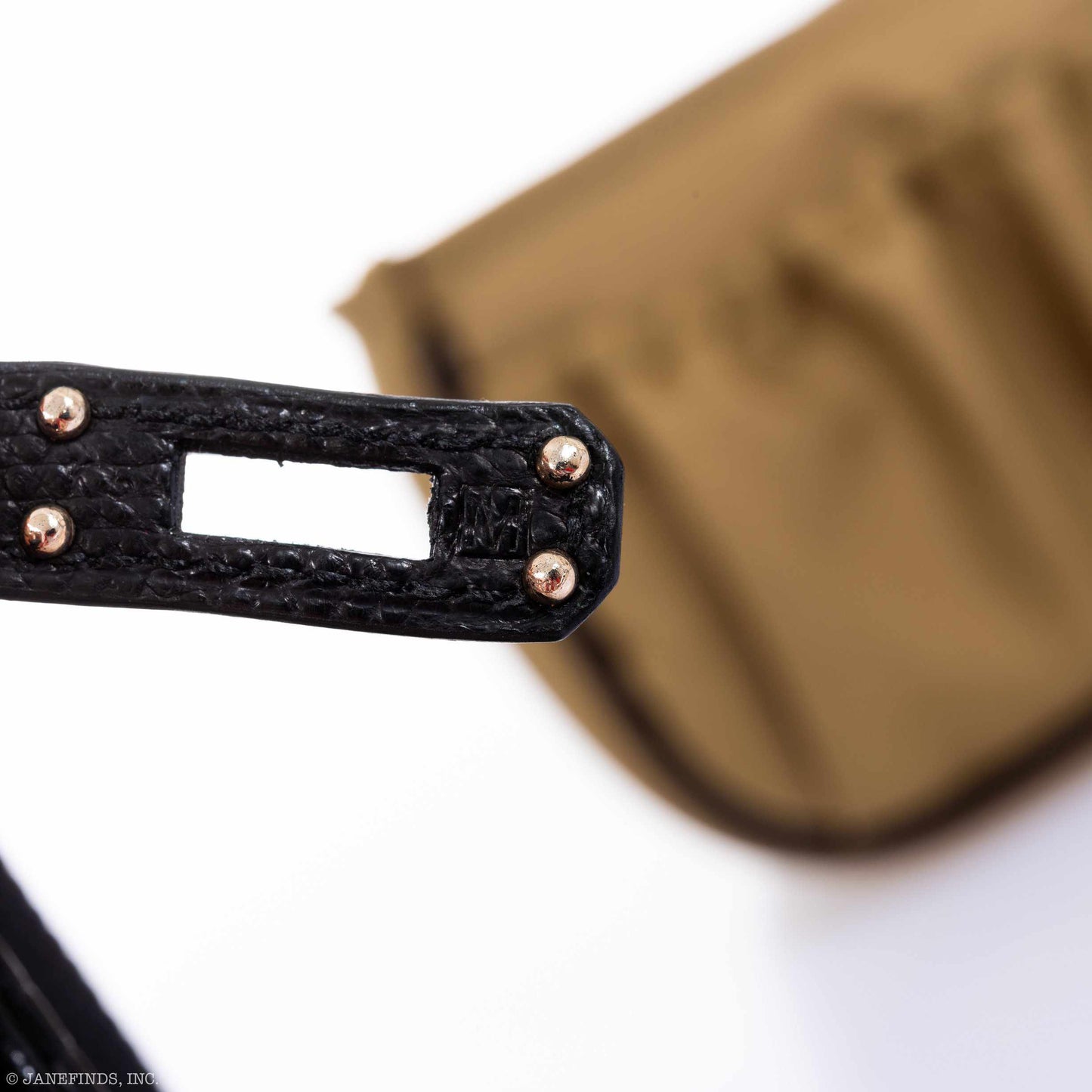 Hermès Birkin 25 Black Salvator Lizard With Jacob & Co. White Gold & Diamond Hardware