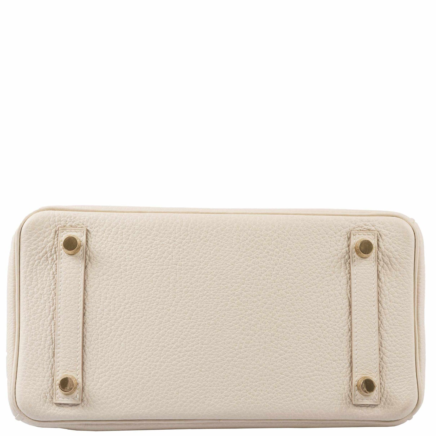 Hermès Birkin 25 Craie Togo Gold Hardware