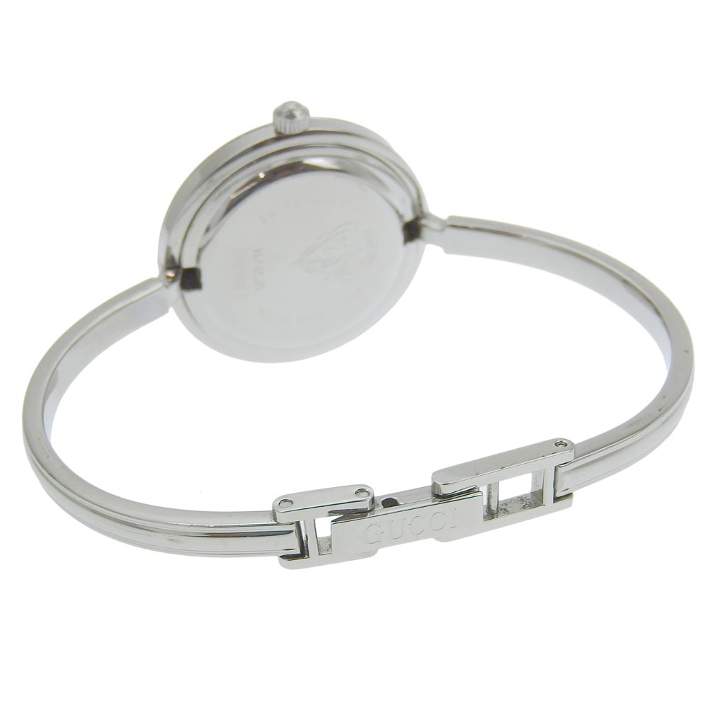 GUCCI Watches Quartz 11/12.2L Stainless Steel Silver Change belt White dial Women Used