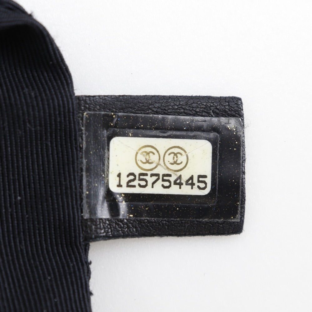 CHANEL Tote Bag A46113 Nylon Silver logo COCO Mark Unlimited Women Used
