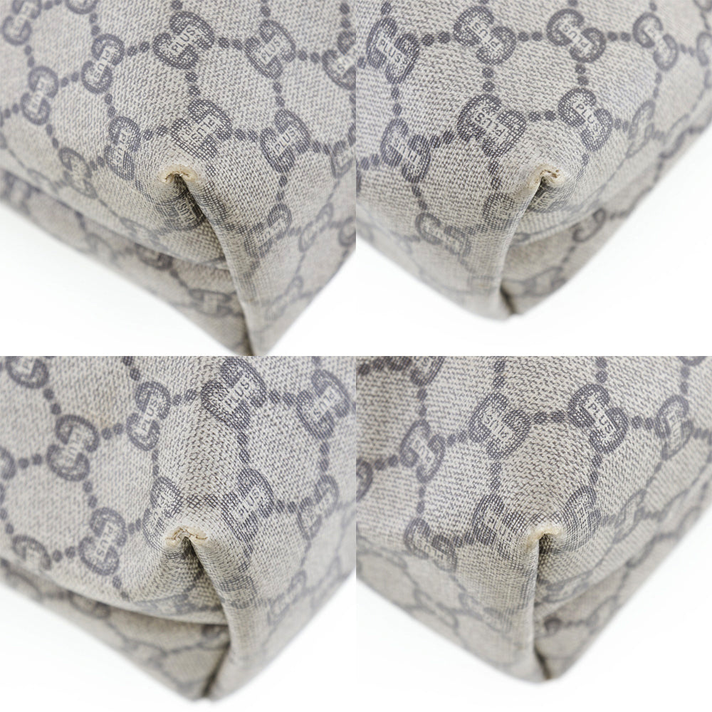 GUCCI Tote Bag GG plus beige Sherry Women Used