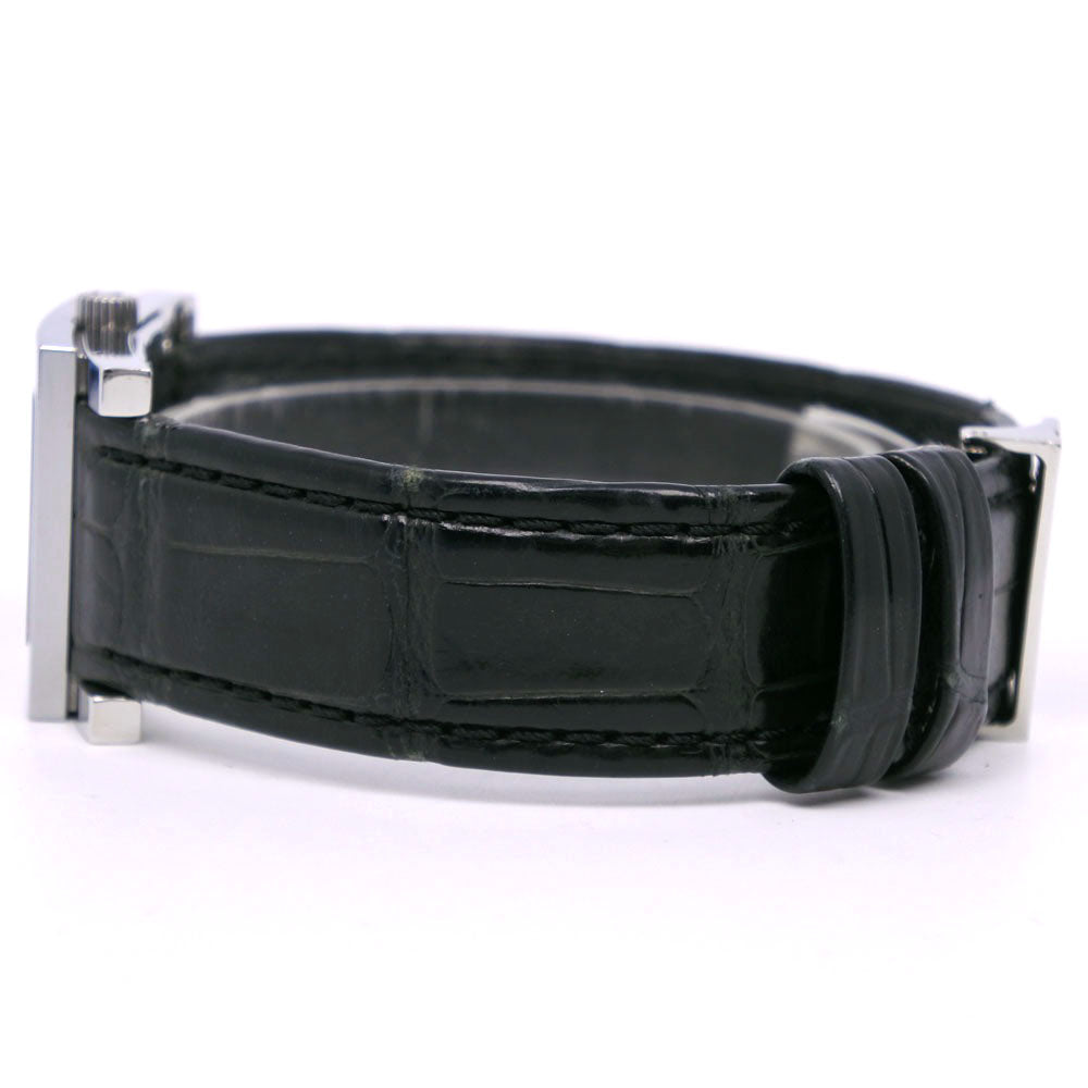 GUCCI Watches Quartz 7900L.1 Stainless Steel , Leather black black dial Women Used