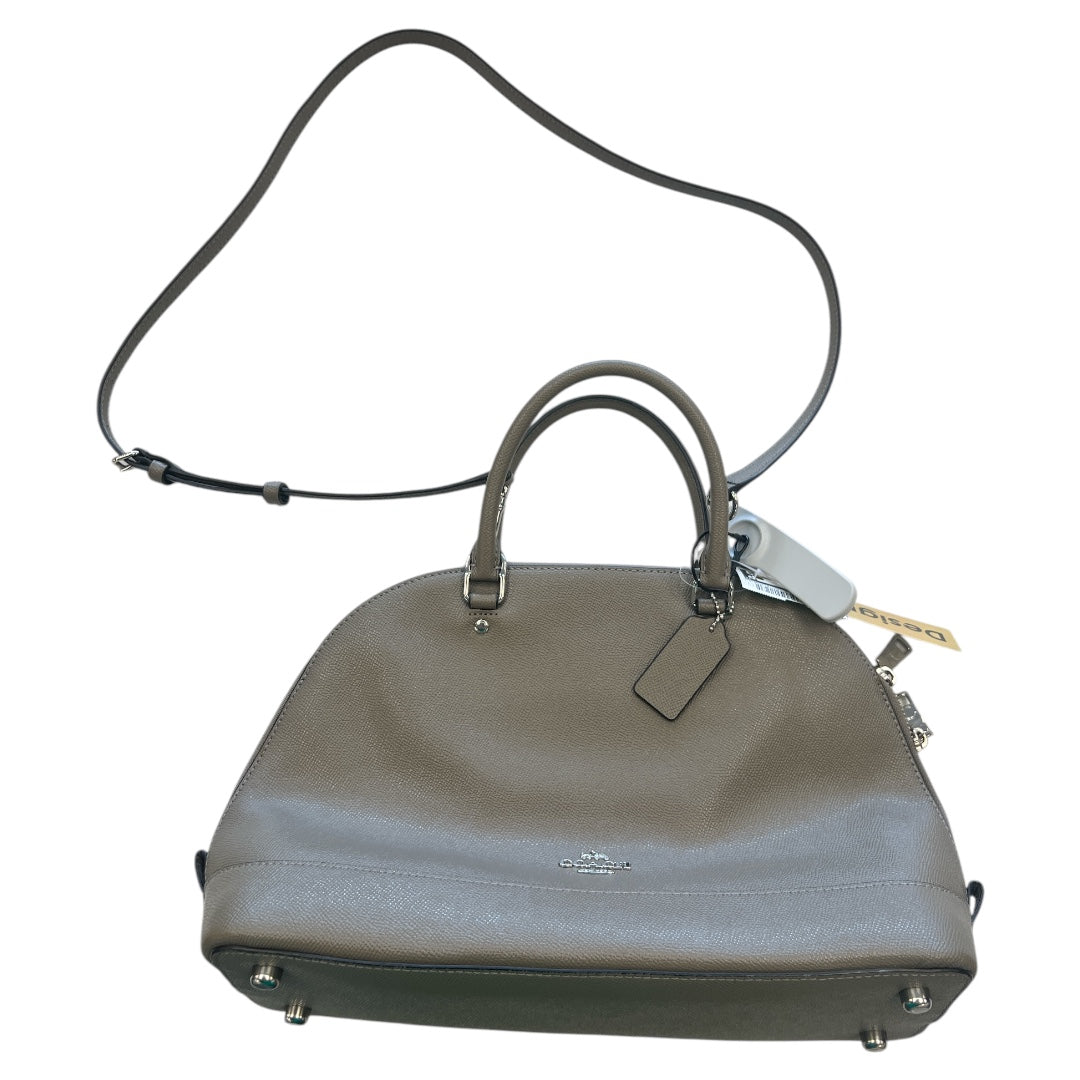 Handbag Designer By Coach In Taupe, Size:Medium